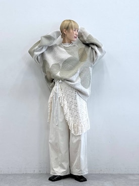 「アイテム（チノパンツ）」を使った、たけおさん（レディース・157cm・30代）の秋コーディネート