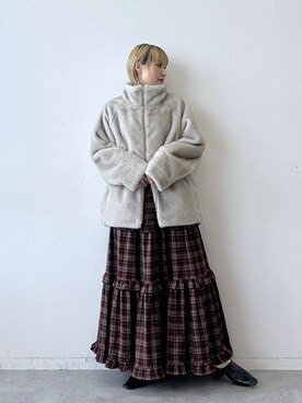 たけおさん(レディース・157cm)の冬コーディネート
