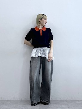 たけおさん(レディース・157cm)の夏コーディネート