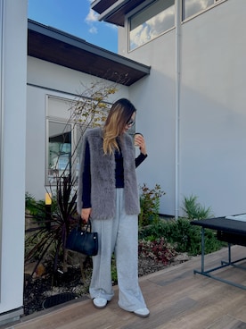 「aquagarage（アクアガレージ）のアイテム」を使った、あんさん（レディース・155cm）の秋コーディネート