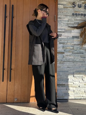 「aquagarage（アクアガレージ）のアイテム」を使った、あんさん（レディース・155cm）の秋コーディネート