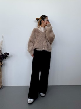 あんさん（骨格ナチュラル・レディース・155cm）の秋コーディネート