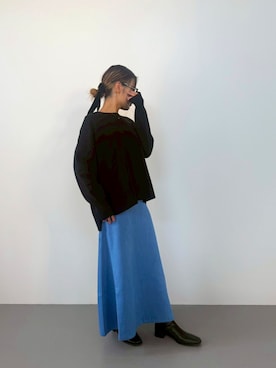 「aquagarage（アクアガレージ）のアイテム」を使った、あんさん（レディース・155cm）の秋コーディネート