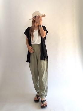 あんさん(レディース・155cm)の夏コーディネート