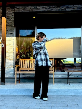 「aquagarage（アクアガレージ）のアイテム」を使った、あんさん（レディース・155cm）の秋コーディネート