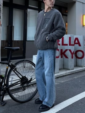 AZUL BY MOUSSYさん（メンズ・177cm）の冬コーディネート