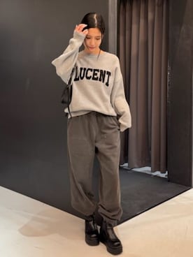 「AZUL by moussy（アズールバイマウジー）のアイテム（ブーツ）」を使った、AZUL BY MOUSSYさん（レディース・160cm）の秋コーディネート