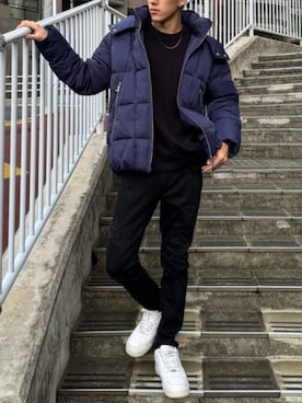 AZUL BY MOUSSYさん（メンズ・177cm）の秋コーディネート