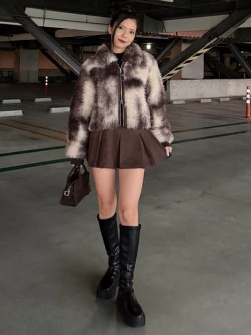 VENUSストレッチロングブーツ（ブーツ）｜AZUL BY MOUSSY（アズール