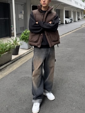 AZUL BY MOUSSYさん（メンズ・177cm）の秋コーディネート