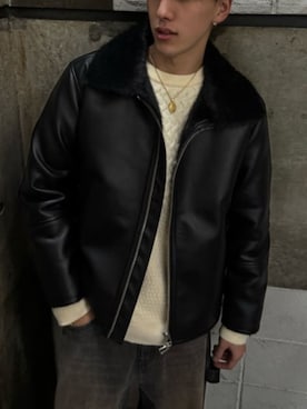 AZUL BY MOUSSYさん(メンズ・177cm)の冬コーディネート