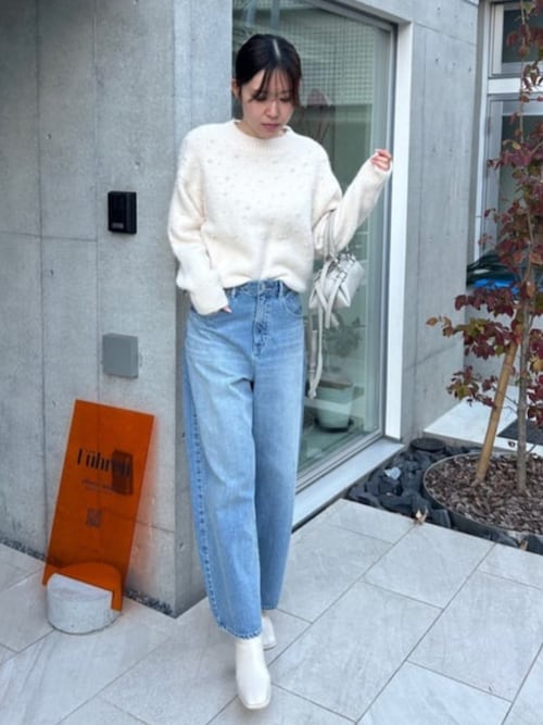 L/B ライトオンスカーブデニム（デニムパンツ）｜AZUL BY MOUSSY