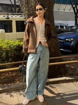 AZUL BY MOUSSYさん（レディース・160cm）の冬コーディネート