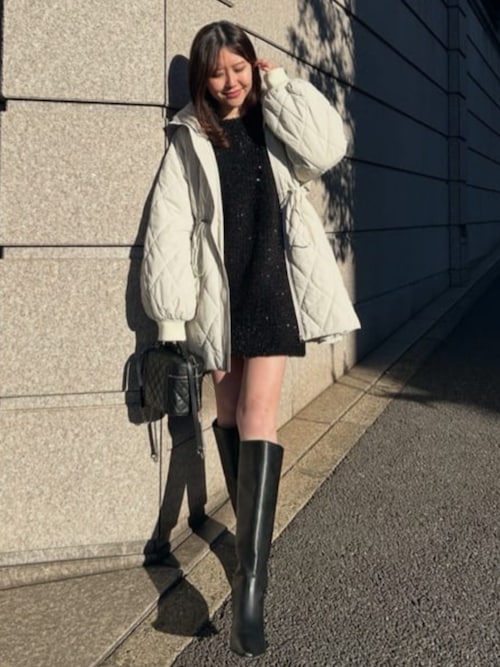 AZUL BY MOUSSY（アズールバイマウジー） ブーツ ローヒールロング