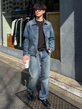 AZUL BY MOUSSYさん(メンズ・177cm)の冬コーディネート