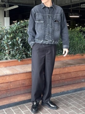 AZUL BY MOUSSYさん（メンズ・177cm）の春コーディネート