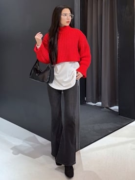 AZUL BY MOUSSYさん（レディース・160cm）の冬コーディネート