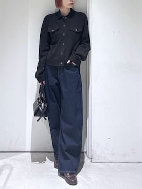 「AZUL by moussy（アズールバイマウジー）のアイテム（シューズ）」を使った、AZUL BY MOUSSYさん（レディース・158cm）の春コーディネート