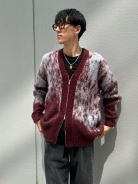 「AZUL by moussy（アズールバイマウジー）のアイテム（デニムパンツ）」を使った、AZUL BY MOUSSYさん（メンズ・177cm）の秋コーディネート