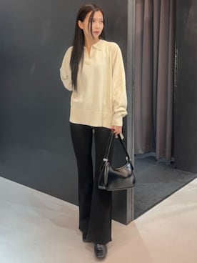 「AZUL by moussy（アズールバイマウジー）のアイテム」を使った、AZUL BY MOUSSYさん（レディース・160cm）の秋コーディネート