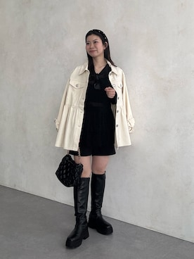 まりんさん（レディース・148cm）の春コーディネート