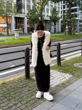 「prose verse（プロズヴェール）のアイテム」を使った、まりんさん（レディース・148cm）の秋コーディネート