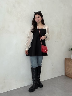 まりんさん（レディース・148cm）の冬コーディネート