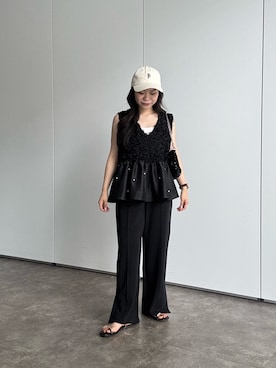「prose verse（プロズヴェール）のアイテム」を使った、まりんさん（骨格ウェーブ・レディース・148cm）の夏コーディネート