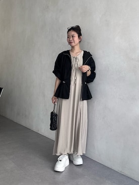 「prose verse（プロズヴェール）のアイテム」を使った、まりんさん（レディース・148cm）の春コーディネート