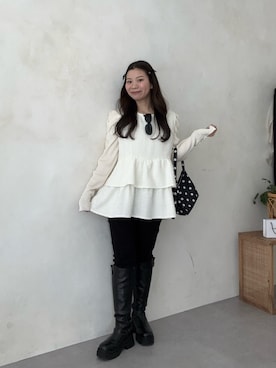 まりんさん（レディース・148cm）の冬コーディネート