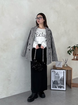 まりんさん（レディース・148cm）の冬コーディネート