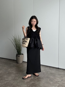 「prose verse（プロズヴェール）のアイテム」を使った、まりんさん（骨格ウェーブ・レディース・148cm）の夏コーディネート