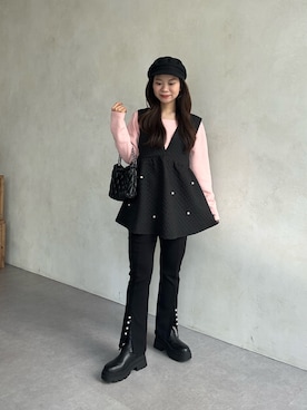 まりんさん（レディース・148cm・20代）の秋コーディネート