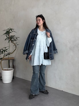 まりんさん（レディース・148cm）の冬コーディネート