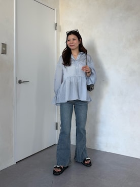 「prose verse（プロズヴェール）のアイテム」を使った、まりんさん（レディース・148cm）の春コーディネート