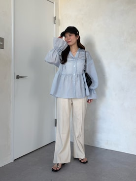 「prose verse（プロズヴェール）のアイテム」を使った、まりんさん（レディース・148cm）の春コーディネート