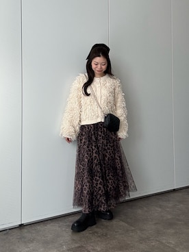 「アイテム（スカート）」を使った、まりんさん（レディース・148cm）の夏コーディネート