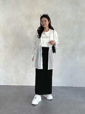 「prose verse（プロズヴェール）のアイテム」を使った、まりんさん（レディース・148cm）の春コーディネート