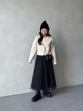 「秋」｜「アイテム（ブーツ）」を使った、まりんさん（レディース・148cm）の夏コーディネート