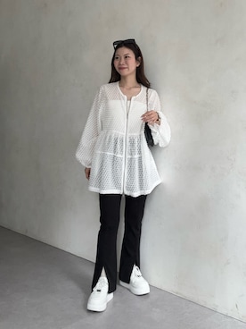 「prose verse（プロズヴェール）のアイテム」を使った、まりんさん（レディース・148cm）の春コーディネート