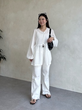 「prose verse（プロズヴェール）のアイテム」を使った、まりんさん（レディース・148cm）の春コーディネート