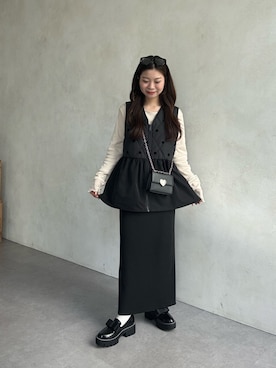 まりんさん（レディース・148cm・20代）の秋コーディネート