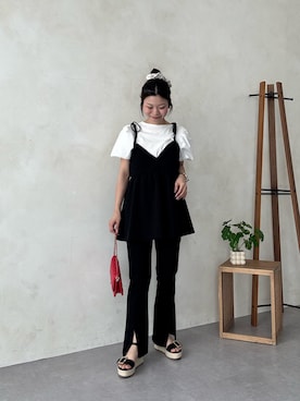 「prose verse（プロズヴェール）のアイテム」を使った、まりんさん（レディース・148cm）の春コーディネート