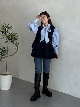 まりんさん（レディース・148cm）の冬コーディネート