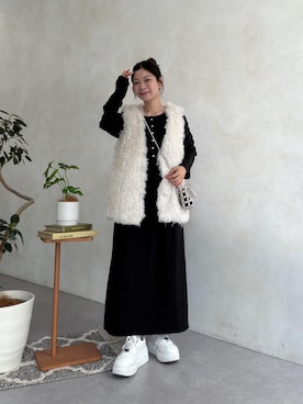 「prose verse（プロズヴェール）のアイテム」を使った、まりんさん（レディース・148cm）の秋コーディネート