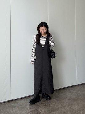 「アイテム（ブーツ）」を使った、まりんさん（レディース・148cm・20代）の夏コーディネート