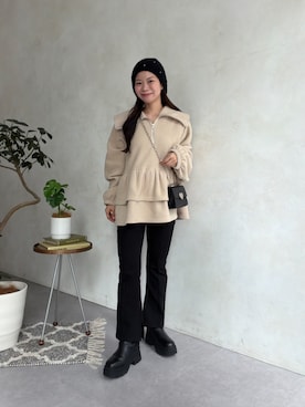 「prose verse（プロズヴェール）のアイテム」を使った、まりんさん（レディース・148cm）の秋コーディネート