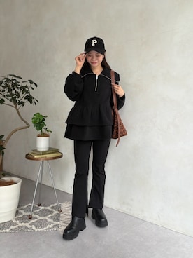 「prose verse（プロズヴェール）のアイテム」を使った、まりんさん（レディース・148cm）の秋コーディネート