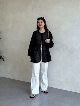 「prose verse（プロズヴェール）のアイテム」を使った、まりんさん（レディース・148cm）の春コーディネート