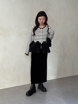 まりんさん（レディース・148cm・20代）の秋コーディネート